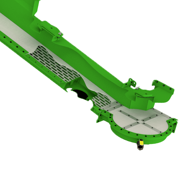 PEBCO Fluidized Conveyor